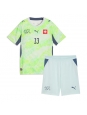 Otroške Nogometnih dresov Švica Zeki Amdouni #23 Gostujoči SP 2026 Kratki rokavi (+ hlače)